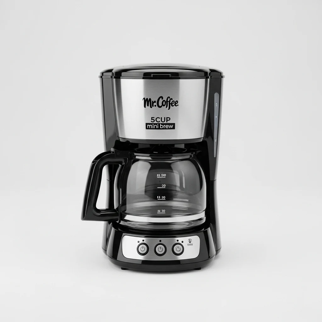 Mr. Coffee 5-cup mini brew coffee maker